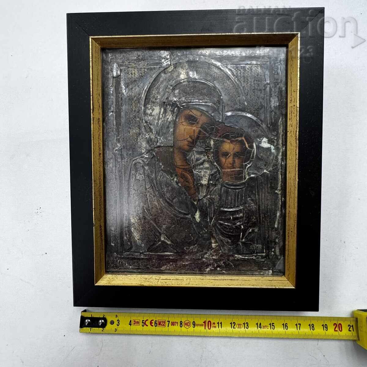 Auction Russian Icon Silver Mounts Marks 84 Auction Russian Icon Silver Mounts Marks 84