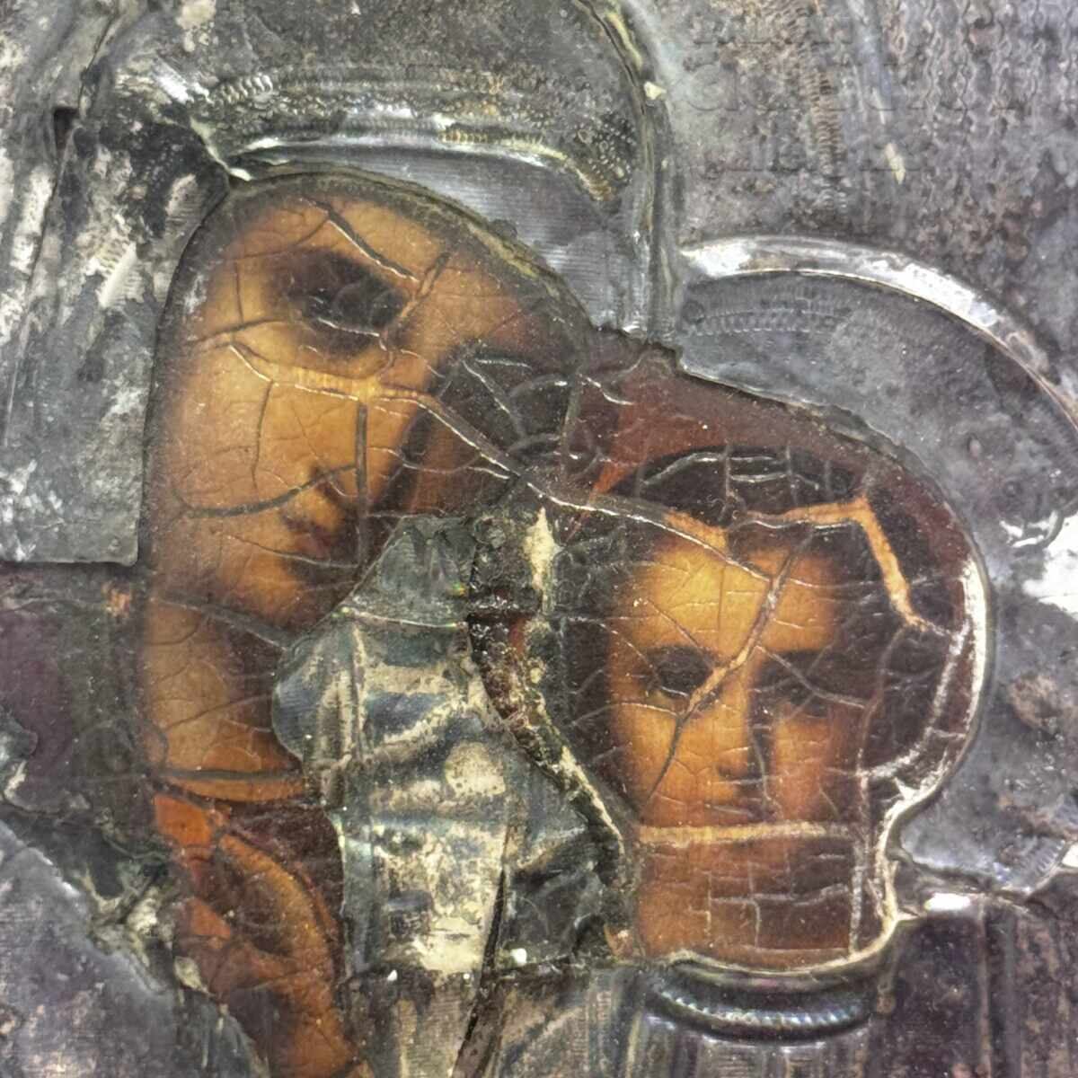 Delivery of Russian Icon Silver Mounts Marks 84 Delivery of Russian Icon Silver Mounts Marks 84