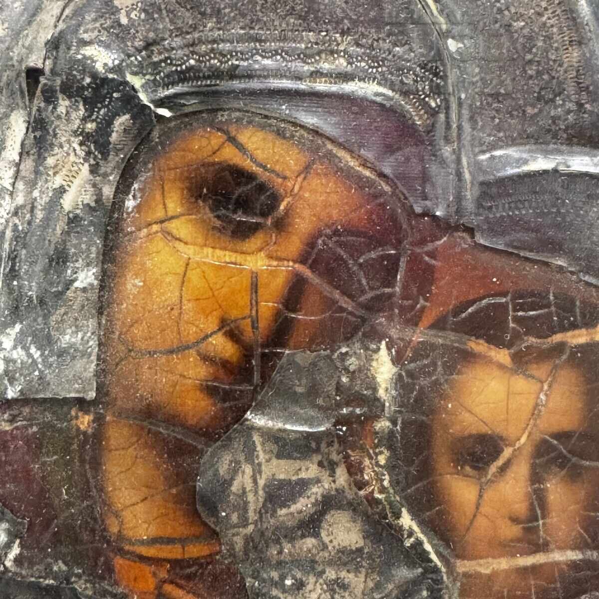 Russian Icon Silver Mounts Marks 84 Russian Icon Silver Mounts Marks 84