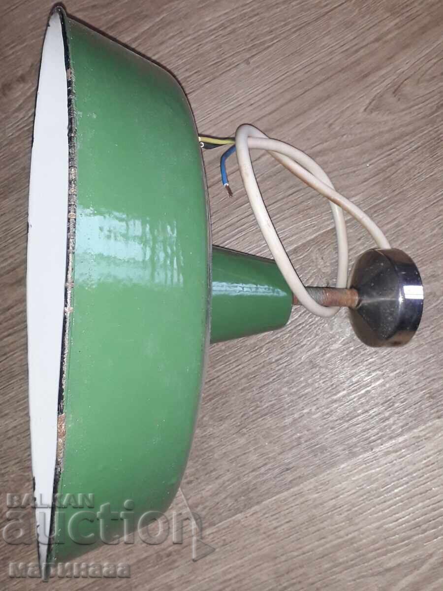 INDUSTRIAL ENAMELED LAMP. KOLAROV. SLIVEN with price 20.00 BGN | € 10.23