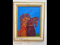 Painting by Petar Michev Pedro