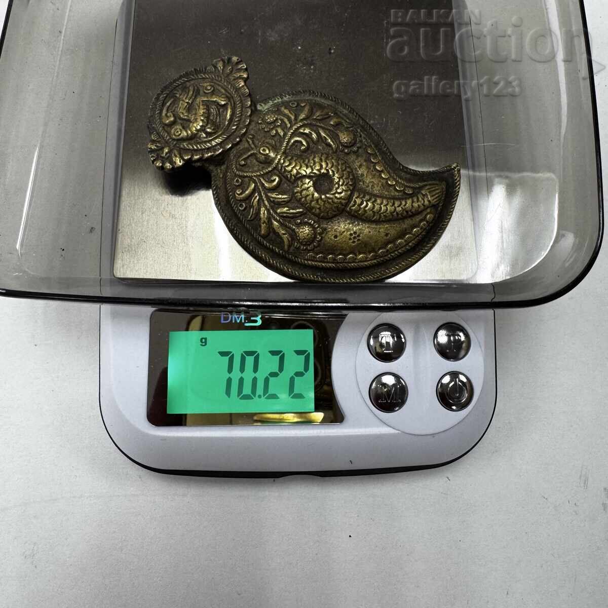 Revival-era buckle, single piece - 6 Revival-era buckle, single piece - 6