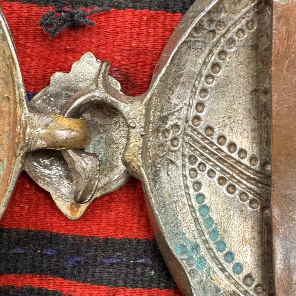 Revival-era buckle, silver, stamped, forged - 7 Revival-era buckle, silver, stamped, forged - 7