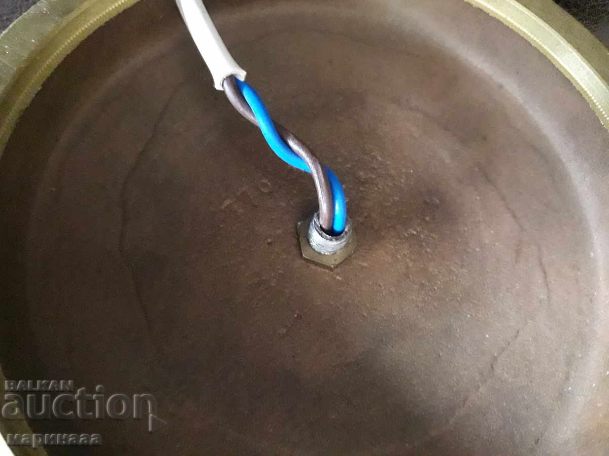 MASSIVE LAMP. VINTAGE. BRONZE. USA. 20s (referring to the 1920s) - 6 MASSIVE LAMP. VINTAGE. BRONZE. USA. 20s (referring to the 1920s) - 6