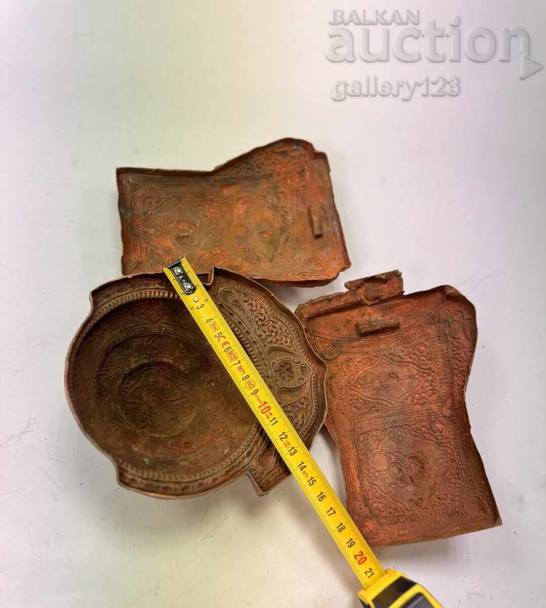 Large copper buckle for repair SBH - 6 Large copper buckle for repair SBH - 6