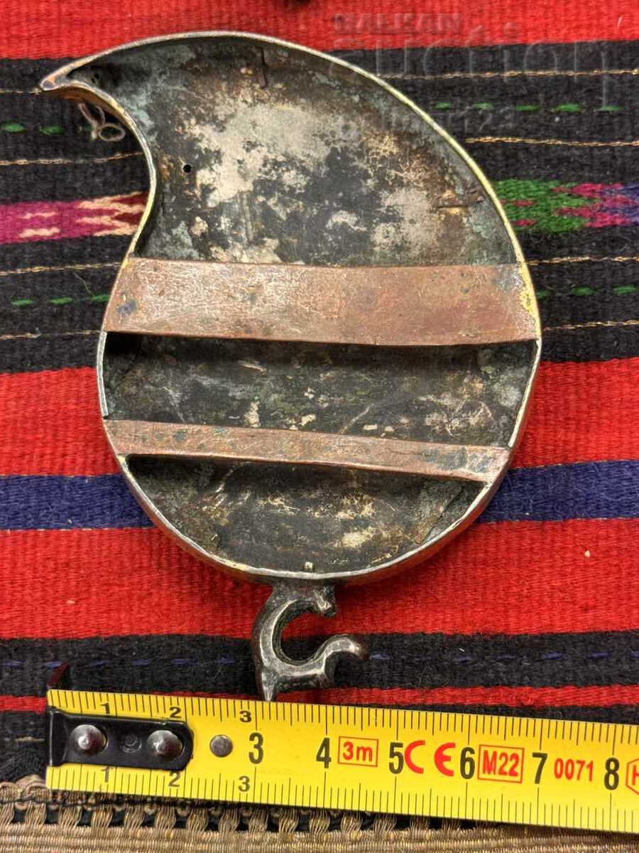 Revivalist Panagyurishte Silver Buckle, Single, Filigree, Gilt - 5 Revivalist Panagyurishte Silver Buckle, Single, Filigree, Gilt - 5