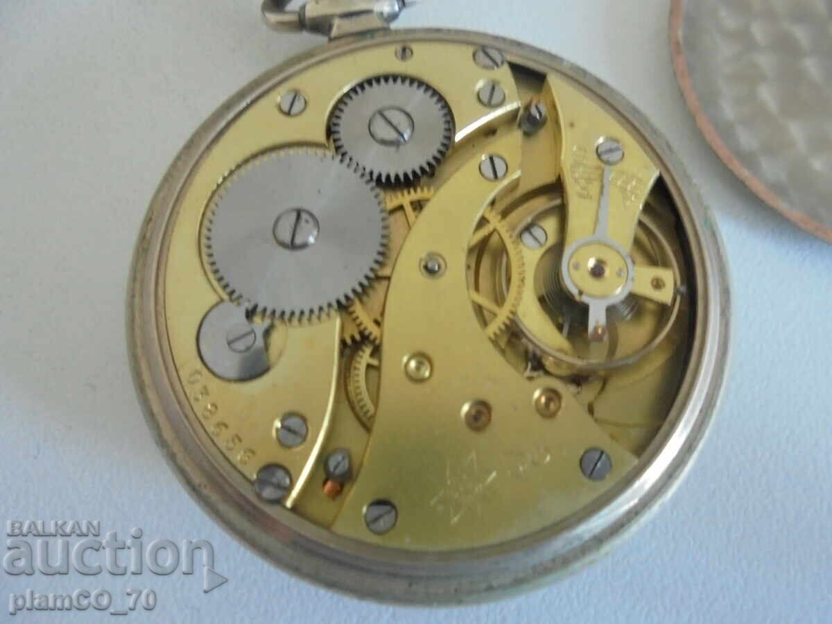 №8381 Vintage Junghans Pocket Watch - 5