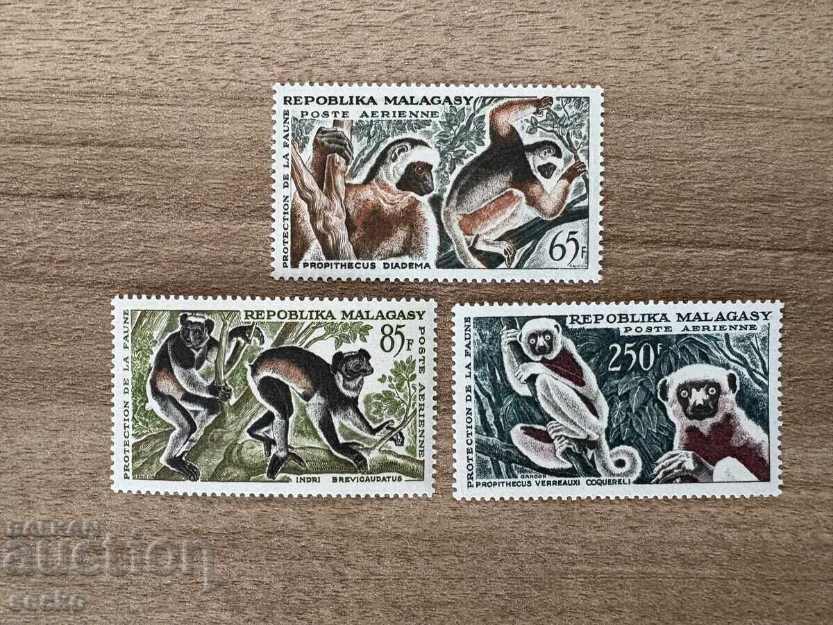 Madagascar - Lemurs (1961) MNH Madagascar - Lemurs (1961) MNH
