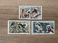 Madagascar - Lemurs (1961) MNH