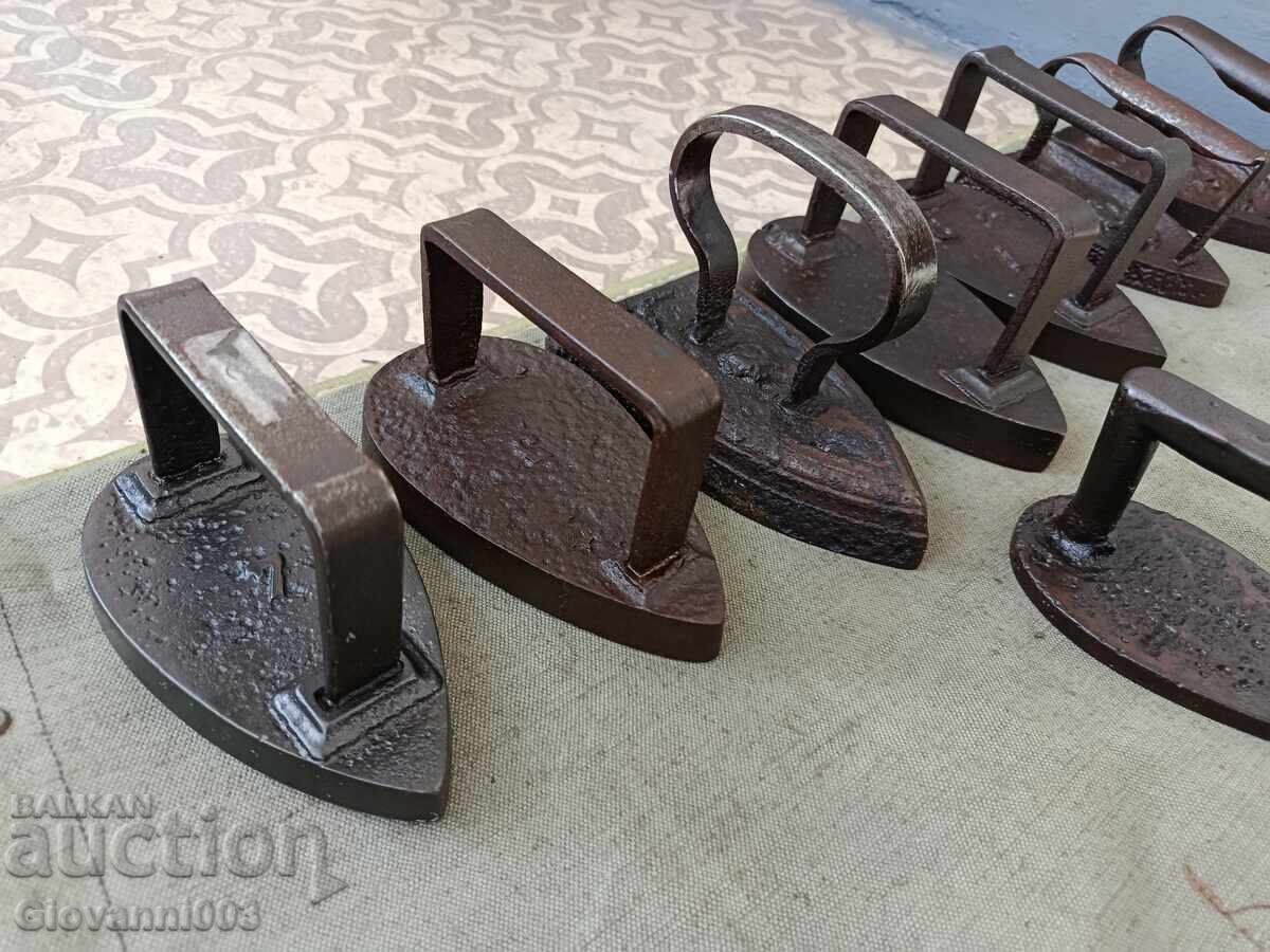 Lot of old irons with price 140.00 BGN | € 71.58 Lot of old irons with price 140.00 BGN | € 71.58