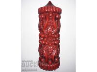 LARGE SOLID CANDLE. GERMANY. 918 GR