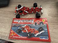 Retro magnetic Ferrari car