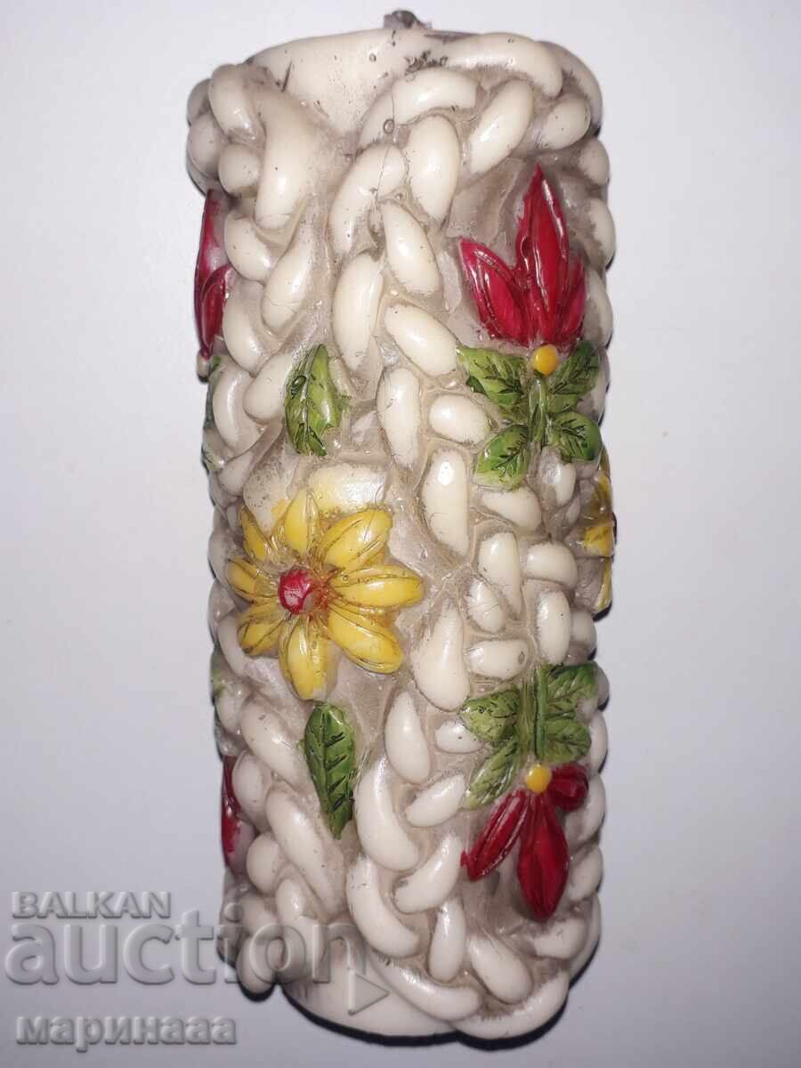 LARGE CANDLE. GERMANY. 543 GR with price 7.00 BGN | € 3.58 LARGE CANDLE. GERMANY. 543 GR with price 7.00 BGN | € 3.58