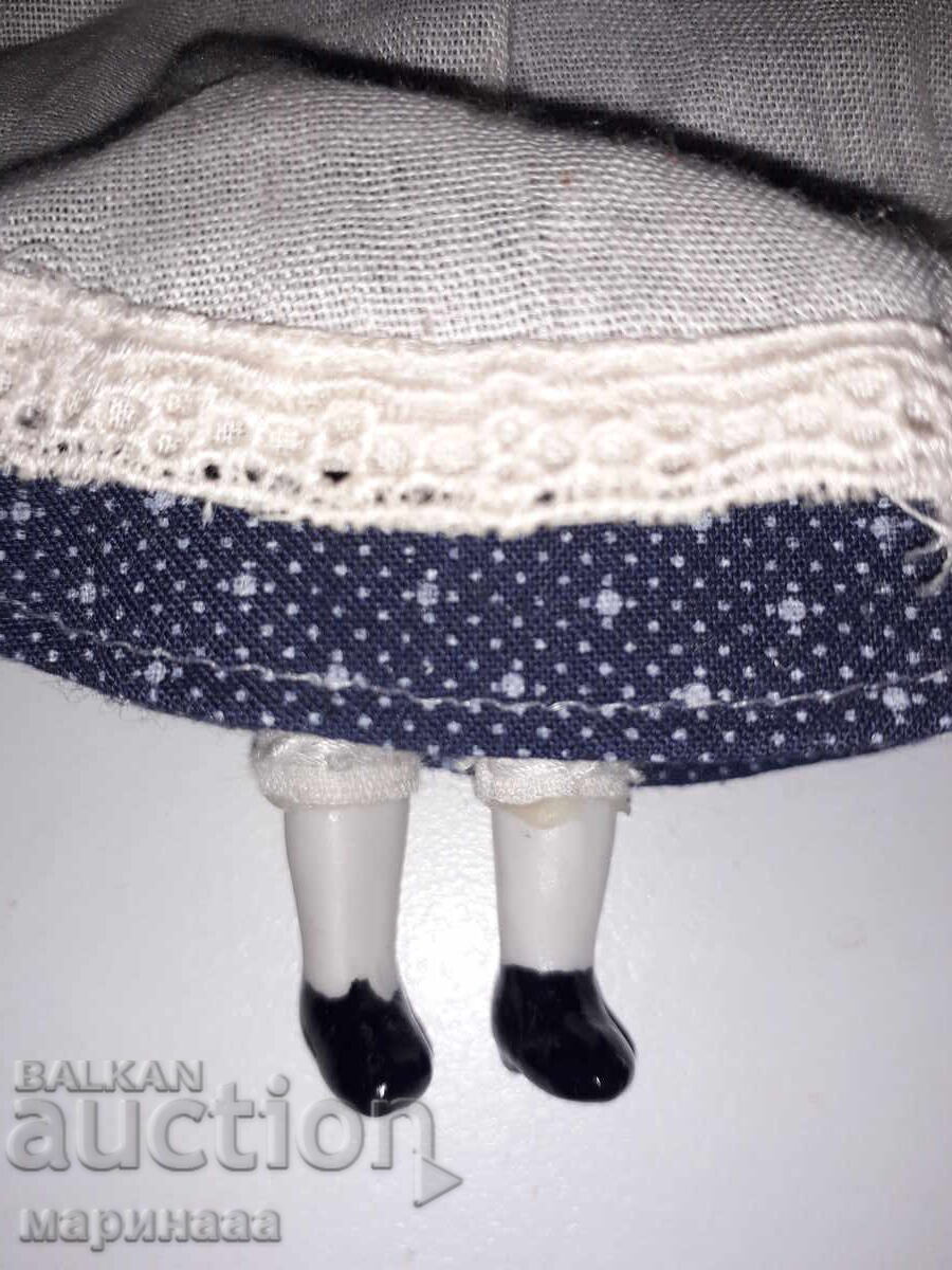 Auction OLD SMALL DOLL. PORCELAIN Auction OLD SMALL DOLL. PORCELAIN
