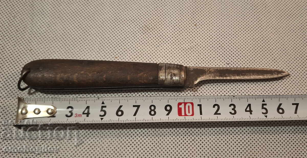 Παράδοση Πολύ Παλιό Τσεπάκι Μαχαίρι Παράδοση Πολύ Παλιό Τσεπάκι Μαχαίρι