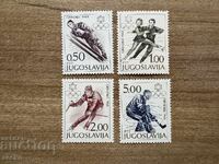 Iugoslavia - Jocurile Olimpice de iarnă - Grenoble (1968) MNH
