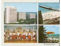 Card Bulgaria Varna Golden Sands 25*