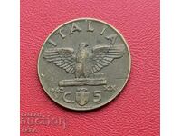 Италия-5 цента 1942/год. XХ/