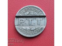 Франция-телефонен жетон 1937