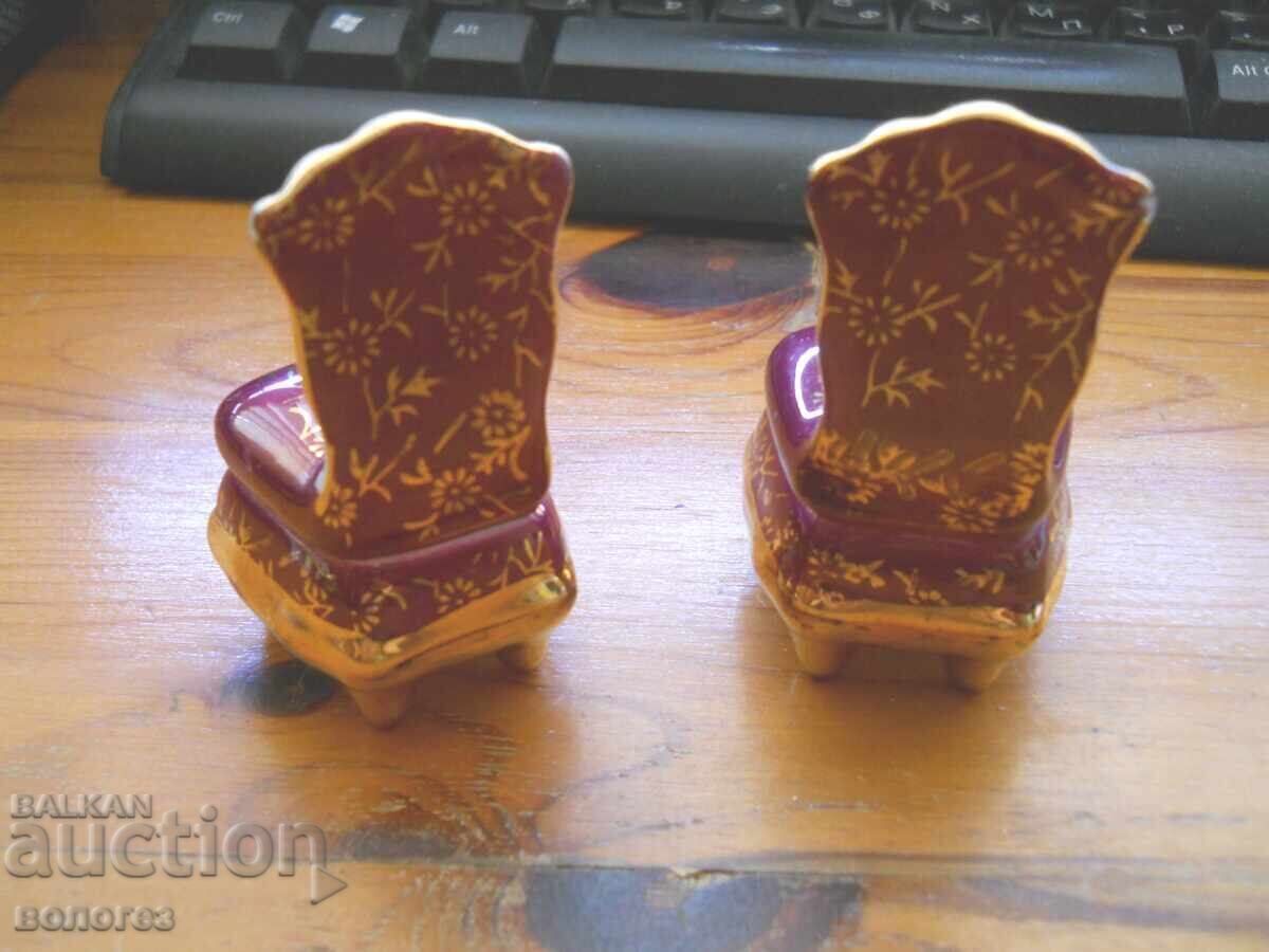 Πορσελάνινες καρέκλες σε στυλ Λιμόζ με τιμή 40.00 BGN | € 20.45