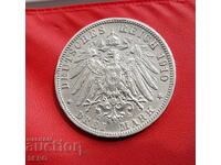 Germania-Württemberg-3 mărci 1910