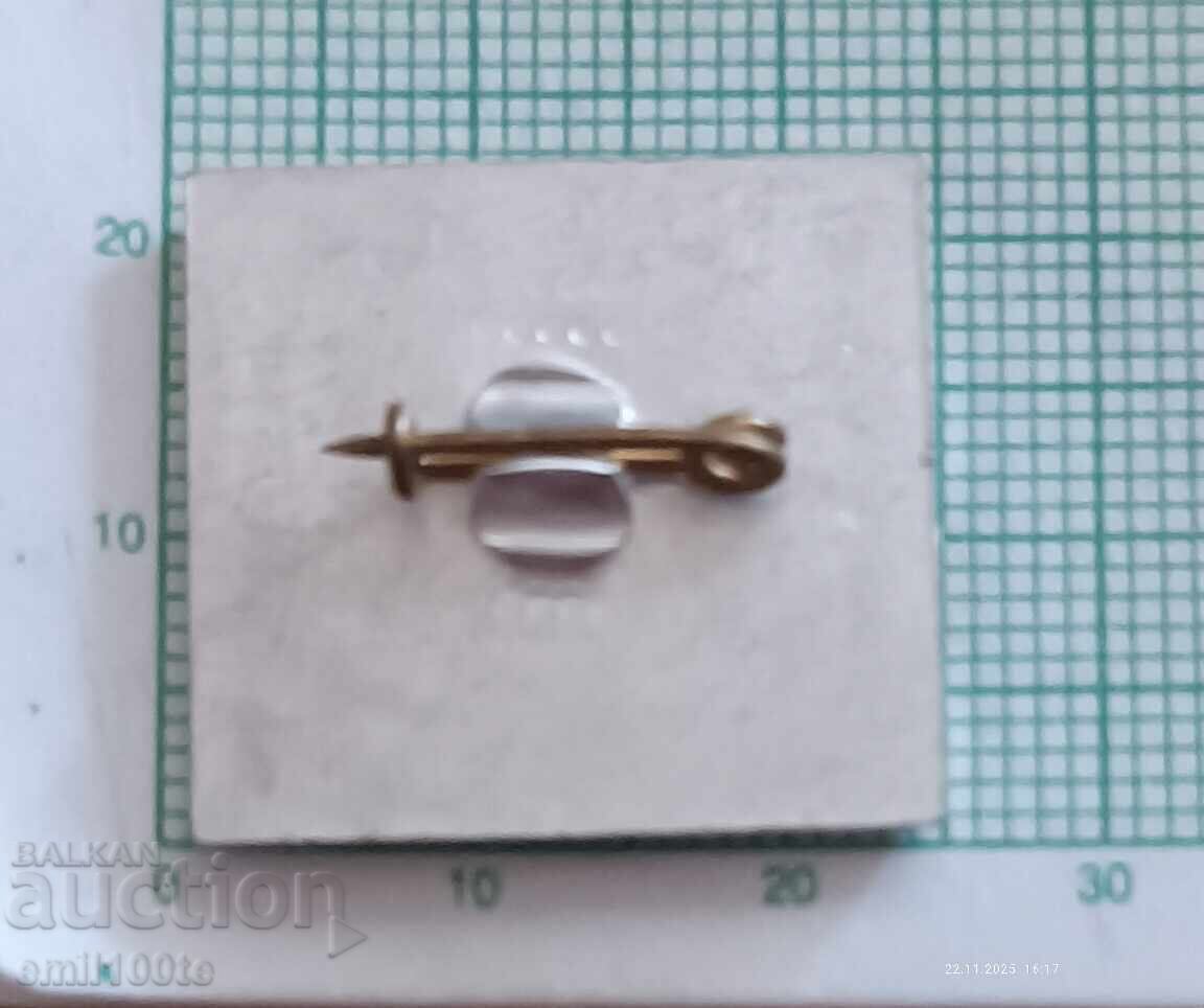 Delivery of Badge - 1300 Years of Bulgaria 681 1981