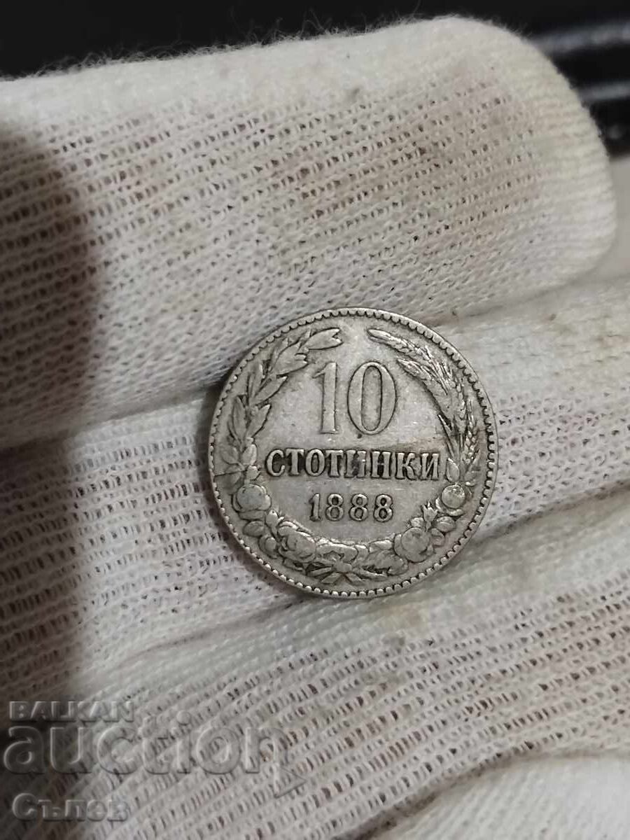10 σεντς 1888