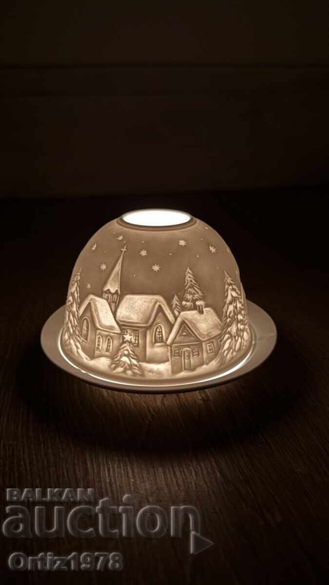 Suport de lumânare superb pentru ceai – Porțelan fin! cu preț 38.00 BGN | € 19.43 Suport de lumânare superb pentru ceai – Porțelan fin! cu preț 38.00 BGN | € 19.43