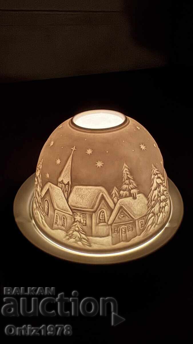 Livrarea Suport de lumânare superb pentru ceai – Porțelan fin! Livrarea Suport de lumânare superb pentru ceai – Porțelan fin!