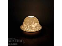 Gorgeous Teacup Candle Holder - Fine Porcelain!