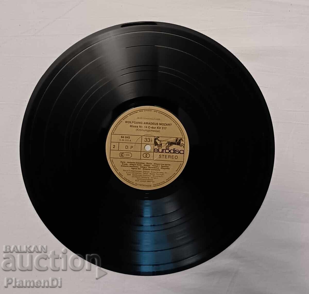 Disc de gramofon "Mozart - Laudate Dominum" - 5 Disc de gramofon "Mozart - Laudate Dominum" - 5