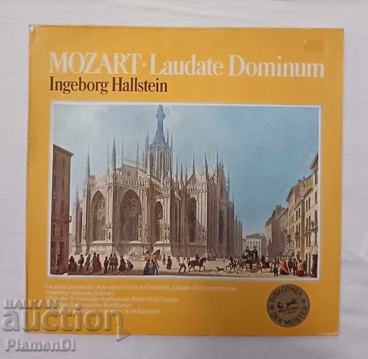 Disc de gramofon "Mozart - Laudate Dominum" Disc de gramofon "Mozart - Laudate Dominum"