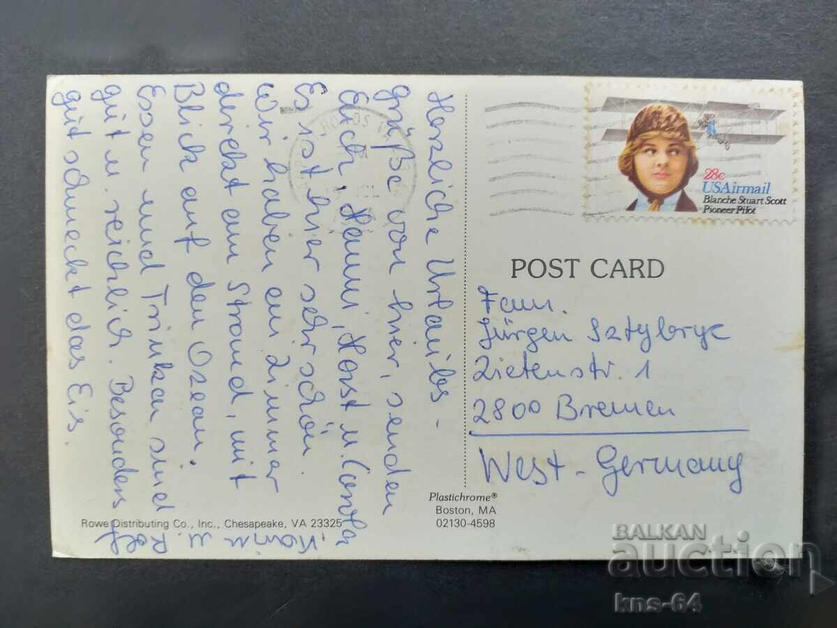 САЩ Пътувала с цена 0.70 лв. | € 0.36 САЩ Пътувала с цена 0.70 лв. | € 0.36