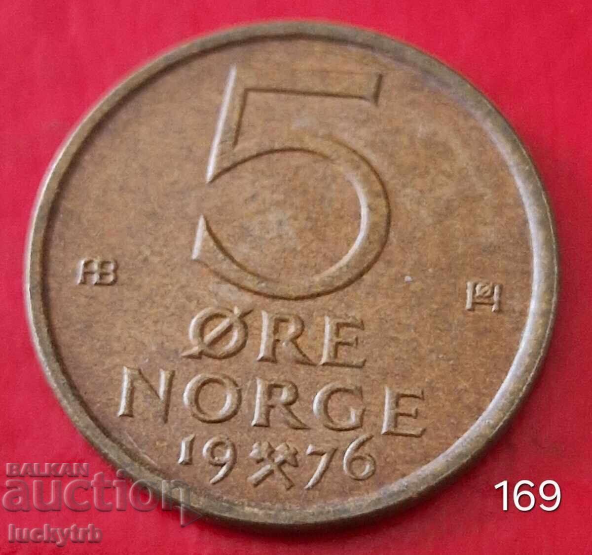 5 ĭore 1976 - Norvegia
