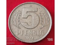 5 πφένιγκ 1968 - Γερμανία - ΛΔΓ