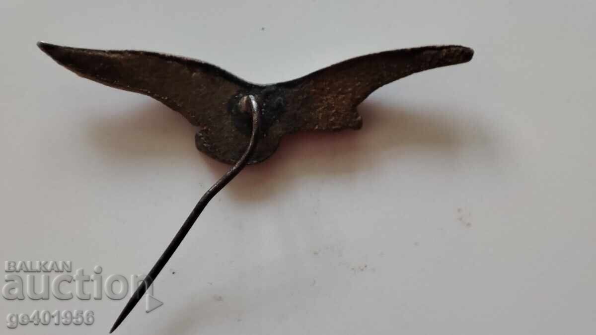 Licitație Semn de pilot regal, vultur, bronz