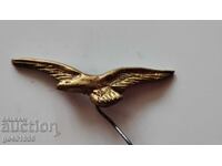 Царски пилотски знак, орле, бронз