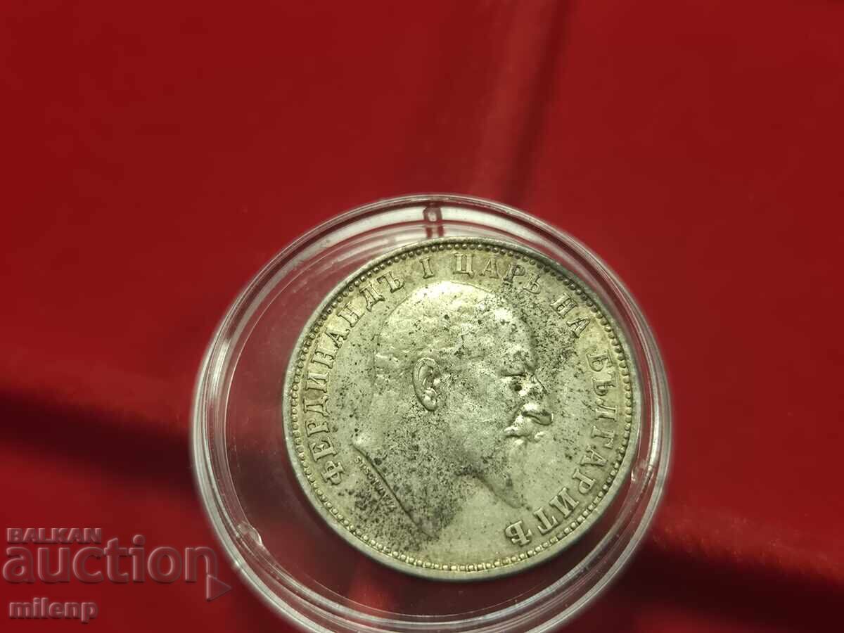 Delivery of Silver 1 lev 1910 white coin