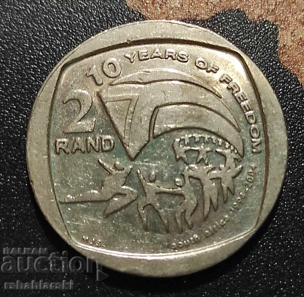 Africa de Sud 2 Rand, 2004 Africa de Sud 2 Rand, 2004