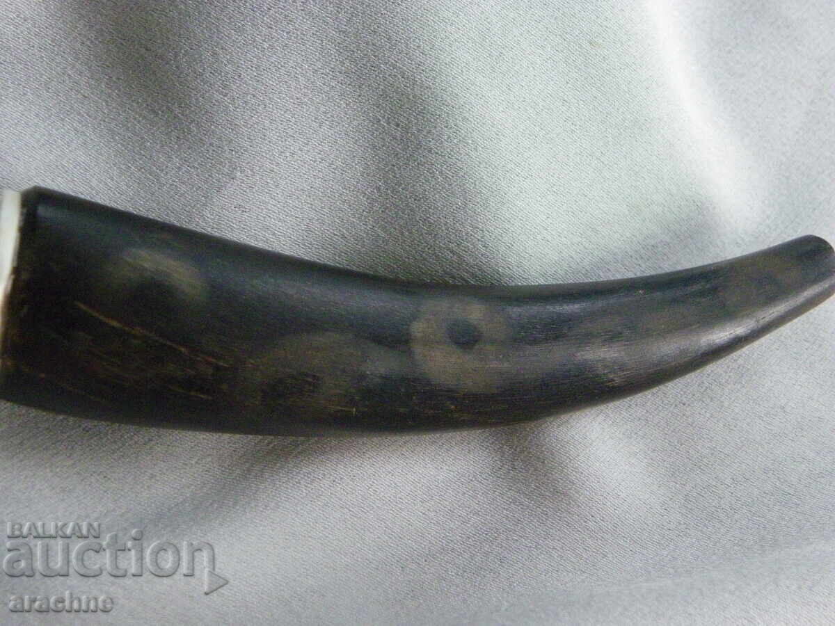 Γνήσιο στυλό από κέρατο αφρικανικού βουβάλου και δόντι ιπποπόταμου - 6