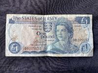 Остров Джърси Великобритания 1 паунд 1976 - 1983 Елизабет