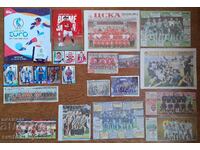 Λοτ ποδοσφαίρου 5λβ σύνολο Κουκουρέα Τσέλσι Λοκομοτίβ Σόφιας Λέφσκι Μπότεφ