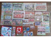 Λοτ ποδοσφαίρου 5λβ σύνολο Κουκουρέα Τσέλσι Λοκομοτίβ Σόφιας Λέφσκι Μπότεφ