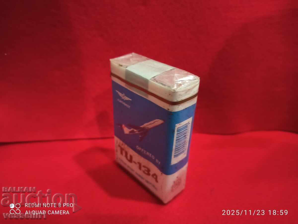 Old cigarettes TU-134 unsealed cigarettes TU-134 bulgartabac with price 60.00 BGN | € 30.68 Old cigarettes TU-134 unsealed cigarettes TU-134 bulgartabac with price 60.00 BGN | € 30.68