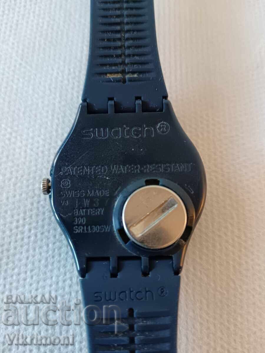 Аукцион Часовник Swatch работещ,Swiss made