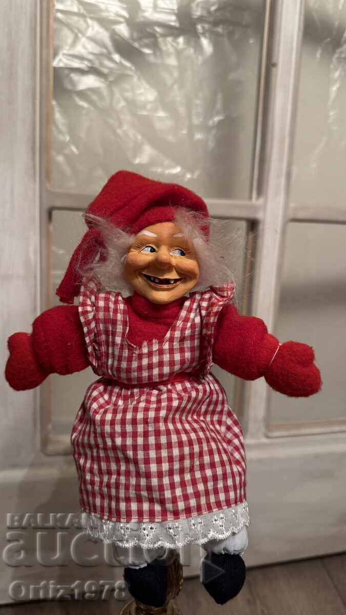 Аукцион Винтидж коледна беззъба баба:) Норвегия.