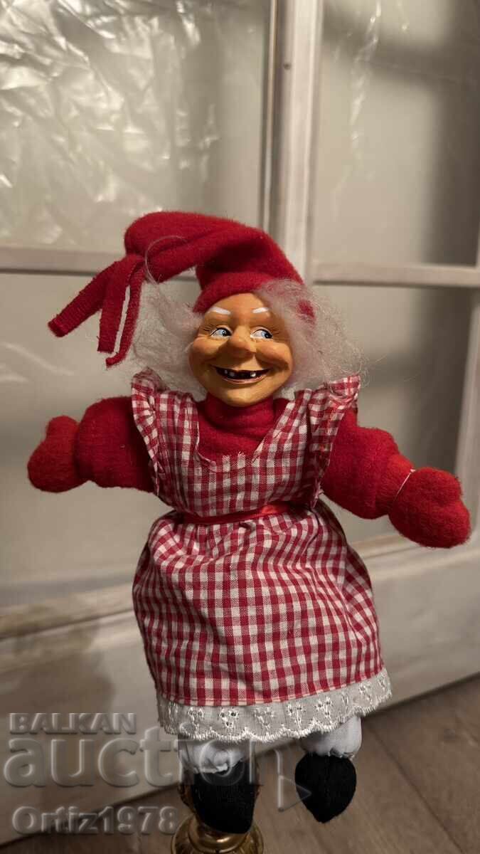 Винтидж коледна беззъба баба:) Норвегия. - 7
