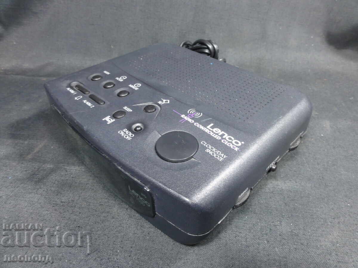 BZC STAR RETRO TRANSISTOR RADIO CLOCK LENCO RC 1030 with price 5.86 BGN | € 3.00