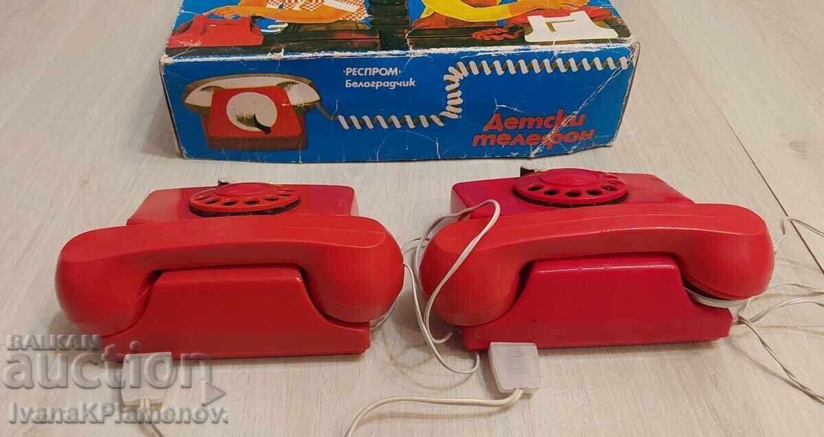 Telefoane jucărie pentru copii din perioada socialistă pentru colecționari - 6