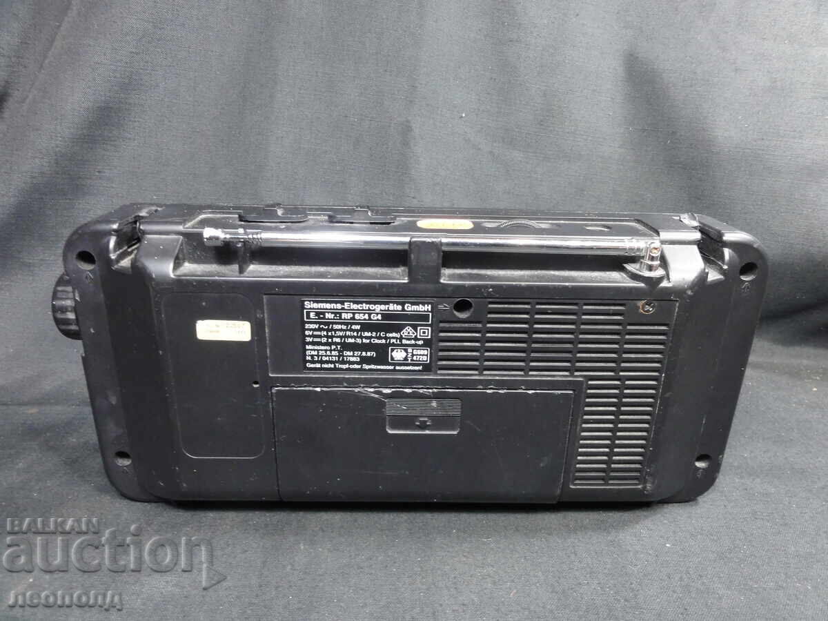 BZC STAR RETRO TRANSISTOR RADIO SIEMENS RP 654 - 6